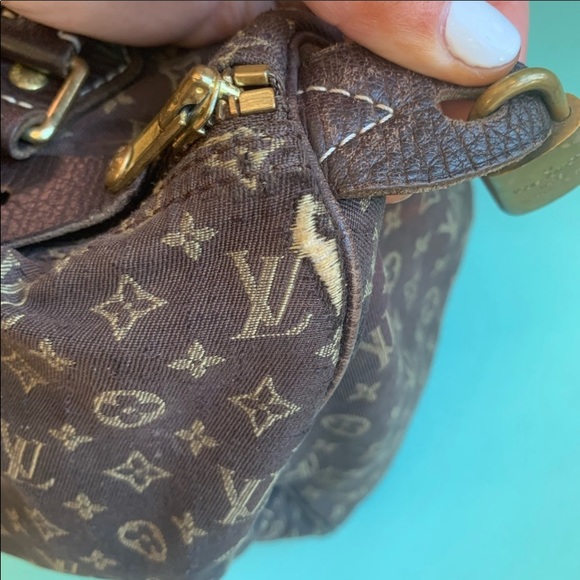 Authentic Louis Vuitton speedy mini Lin 30 ebene - Picture 3 of 8